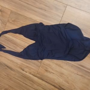 Blue Halter Swimsuit